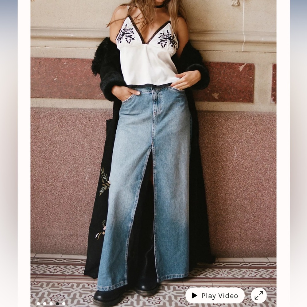 free people Come As You Are Maxi Skirt